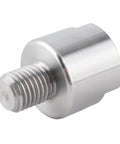Heavy Duty Workhorse Wood Lathe Mandrel Adapter, 1 Inch Male 8 Tpi To 30 X 3.5 mm Female Thread Spindle Converter close-up view