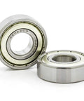 Two Pack Deep Groove Radial Ball Bearing With Double Metal Shield 15 Mm Inner Diameter By 32 Mm Outer Diameter By 11 Mm Width C3 Clearance
