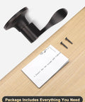 Two Pack Single Sided Dummy Door Handle In Oil Rubbed Bronze No Fuss Easy Push Pull For Closet Or Pantry Right Handed Interior Door Lever Non Turning Dummy Knob, with screws