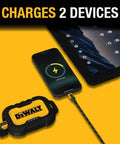 Heavy Duty Portable Charger Power Bank With IP67 Dust And Water Resistance, 10000 mAh Battery Pack, charging phone and tablet