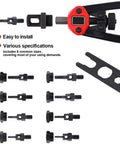 Rivet Nut Gun Kit 1510 Pcs Hand Rivet Nut Tool And Set With 6 Mandrels displayed with various bolt sizes and components