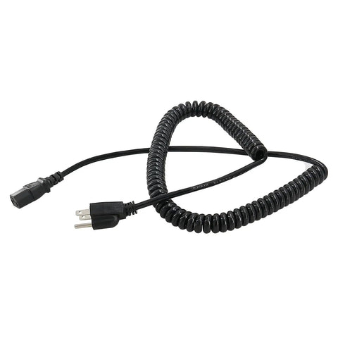 Heavy Duty Electric Pallet Jack Charger Cable Replacement Harness for Big Joe E25 EZ30 E30 D40, coiled black power cord