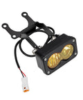 Headlight Kit For MX3 Electric Dirt Bike With 6000K 6500K LED Light Bar Spot Flood Combo, Bright Front Headlamp, Yellow
