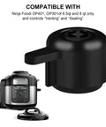 Steam Release Handle Valve For Foodi OP401 OP301 6.5 Qt And 8 Qt Series Replacement Pressure Cooker Part With High Temperature Resistance Easy Install