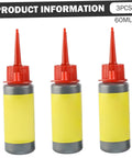 Three Pack Graphite Powder Lubricant 60ml No Dust Formula Dry Lube No Mess For Cars Vehicle Locks Hinges And Machinery
