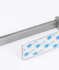 Self Adhesive Hand Towel Holder No Drilling Stainless Steel 9 Inch Brushed Nickel Towel Bar Rack For Bathroom Or Kitchen
