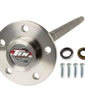 Dana 35 Axle Shaft Assembly For Jeep Wrangler Cherokee Grand Cherokee Left Side 30.56 Inch Length 27 Spline 5x4.5 Bolt Pattern Heavy Duty Upgrade Replaces 73624-2X 73624-2XR, with bolts and bearings