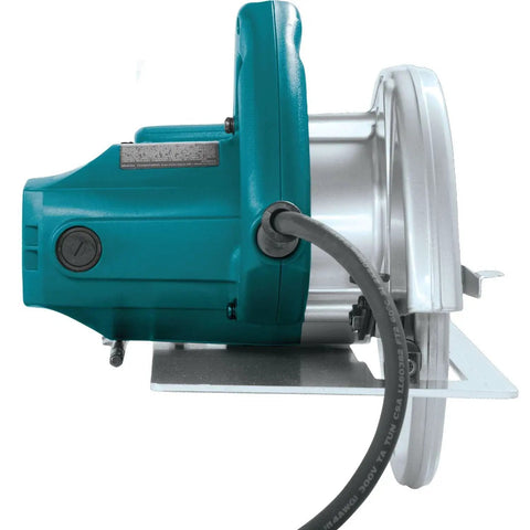 Side view of High Torque 7-1/4 Inch Circular Saw With 15 Amp Motor And 5,800 RPM For Beast Power, durable design visible.