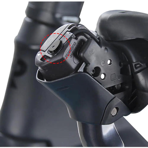 Road Bike Electronic Shift Lever Button Washers Set For R8170 And R9270 Derailleur System detailed in close-up view