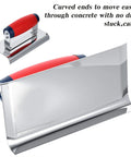 Three Piece Concrete Tools Kit With Stainless Steel Finishing Trowel 11 By 4 Inch Edger 6 By 3 Inch Groover 6 By 3 Inch