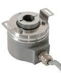 Incremental Rotary Encoder With Hollow Shaft 8.5020 0310.1024S090, high-precision unit for CNC machines and robotics, front view