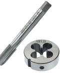 M10 X 1.25 Tap And Die Set For Metalworking, HSS Machine Thread Tap Die Kit, Right Hand Thread, durable high speed steel tools.