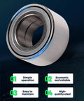Front Wheel Bearing Hub Assembly 510055 for Hyundai Accent 2000-2017 and Kia Rio 2006-2011, high-quality steel close-up view