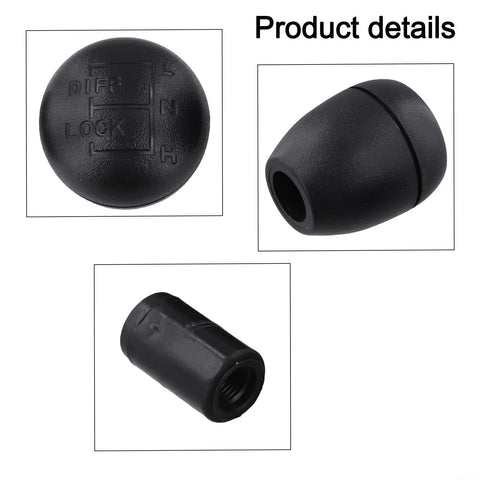 Upgrade Your R380 Truck With This Slick Black ABS Shift Knob Kit, Built Tough To Grip And Glance For LT77 Manual Transmissions On Discovery Defender Off Road Models That Are Ready To Roll Hard From 1983 Through 2016 Without Any Slip Or Fade During Heavy.