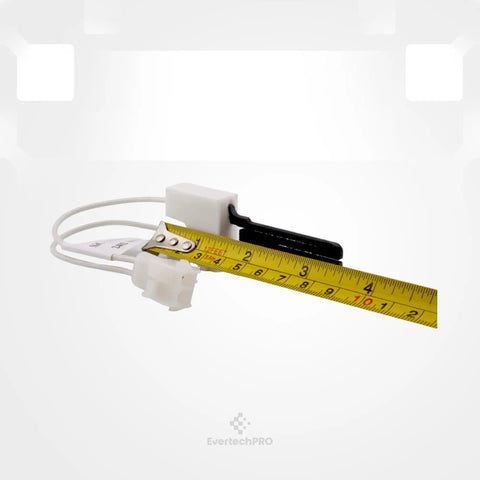 Gas Furnace Igniter Replacement 025-32625-000 with measuring tape for size reference