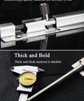 Heavy Duty Stainless Steel Slide Barrel Bolt Gate Latch Four Pack with rust-resistant quality materials and durability detail.
