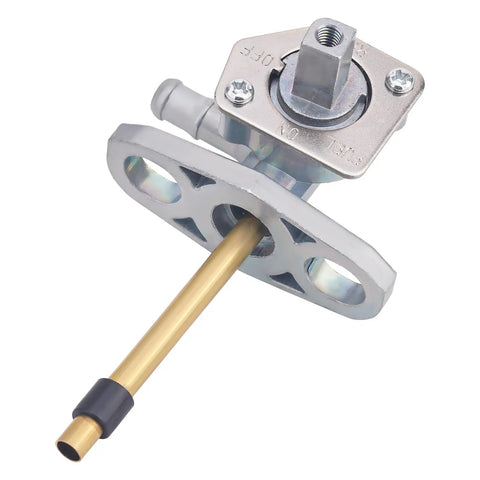 Fuel Valve Petcock Shut Off Tank Switch Kit And Fuel Filter Kit Compatible With Recon 250 Rancher 350 420 Foreman shown at an angle