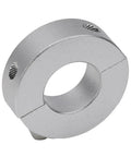 Heavy Double Split Shaft Collar Clamp Fits 13mm Aluminum Alloy Zinc Plated Body For Machinery Keeps Components Locked Down Securely Lets You Build Faster Ensuring Your Project Stays Strong So You Can Run Full Steam Ahead Every Single Job, 13mm split collar