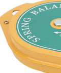 Yosoo Health Gear Spring Balancer 3-5KG Retractable Tool Fixture Holder with safety lock and green label design.