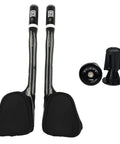 Carbon TT Handlebar Aero Bars Tri Bars for Mountain and Road Bike 31.8mm Gloss White Cycling Rest Handlebar Kit
