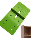 Green 35mm Hinge Template Router Jig For Cabinets Drawers And Furniture Doors With Pro Grade Durable Aluminum Guide And Adjustable Stops