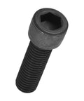 20pc Black Socket Head Cap Screws M16-2 X 45mm Alloy Steel Metric Fasteners High Tensile Strength Hex Bolts exposed view