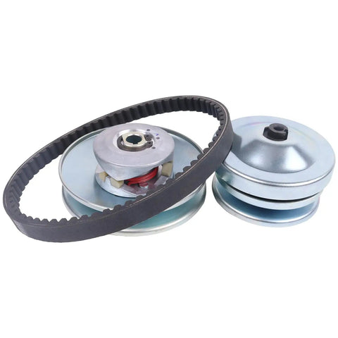 Rear Clutch Drive Belt And Pulley Kit For Coleman KT196 CK196 196cc Go Kart Torque Converter Replacement Upgrade