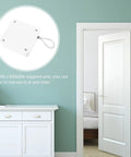 Quiet Automatic Rope Spring Door Closer For Home Use, Self Closing Door System with ABS and Steel Wire in bedroom