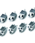 8 Pcs Sheet Metal Butt Welding Clamps, rustproof metal design for secure positioning during DIY automotive fabrications.