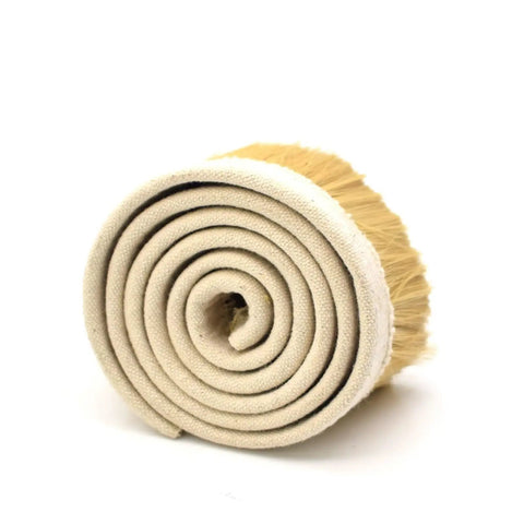 Hella Durable 60 To 100 Mm Brush Vacuum Collector Cover For CNC Spindles And Router Engravers, rolled nylon brush sleeve.