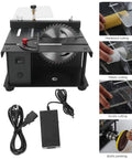 Sliding Compound Miter Saw For Home Shop Multifunction Mini Table Saw With 3000RPM 35mm Cutting Depth 0 To 90 Degree Bevel