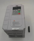 Gray 380V 5.5KW Variable Frequency Drive for 3 Phase Motors with control panel and buttons