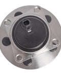 Top view of Rear Wheel Bearing And Hub Assembly For Pontiac Vibe Toyota Matrix And Corolla 5 Stud Hub With ABS Sensor