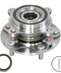 Front Wheel Bearing Hub Assembly For 4WD With 5 Lugs Fits 2008 2018 Toyota Sequoia And 2005 2018 Toyota Tundra 4x4 Heavy Duty