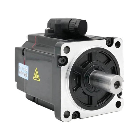Front view of Low Voltage 36V DC Servo Motor With 200W Power And 1024 Line Encoder For 3D Printers