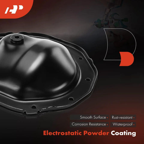 Rear Differential Cover With Gasket And Magnet For Chevy GMC Cadillac Trucks And SUVs 1998-2010 Silverado Suburban Tahoe Yukon