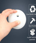 Rubber Scalable Dust Cover For Electric Hammer Drill And Impact Drill Ash Bowl Dustproof Shield held in hand, eco-friendly icons