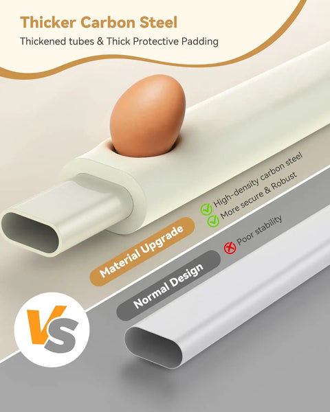 3 Piece California King Bed Rail Guard for Toddlers and Babies Height Adjustable Bed Safety Rails thicker carbon steel detail
