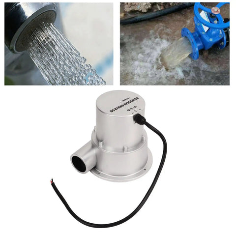 Compact Water Turbine Hydroelectric Generator With Permanent Magnet Brushless Motor For Off Grid Power Easy Install Micro Hydropower