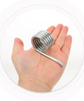 Get These 6pcs Mop Bucket Mechanical Compression Spring Stainless Steel in hand, showcasing durable spring for efficient cleaning.
