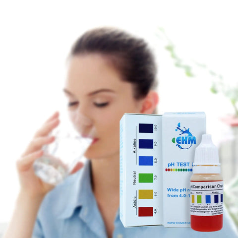 Dead Nuts Accurate Alkaline Water pH Test Kit For Drinking Liquids Delivers Knockout Precision In Every Drop with comparison chart.
