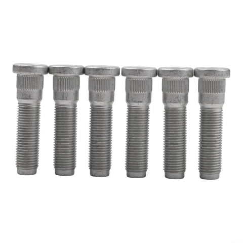 Heavy Duty 65Mm M14x1.5 Wheel Studs For Ford F150 Transit 2015-2020 Replace Stolen Lug Bolts Super Cold Forged Steel Replacement Kit Set of 6 shown front view