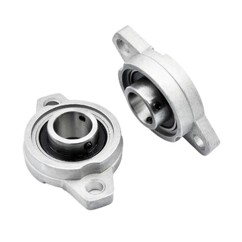 Sturdy 17mm Pillow Block Bearing Unit With Zinc Alloy Housing For Light Duty Use Easy Bolt On Mounting Into Equipment Frames Pre Lubricated Insert Cuts Down Maintenance Includes 2 Pieces For Ease Add Stability No Fuss Get Job Done, pair view