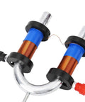 Hands On U Shaped Electromagnet With Horseshoe Solenoid for Science Education Teaching Lab Gear Durable Metal Construction