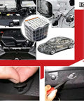 Nissan Altima V 2012-2018 Bumper Clip Kit 2275-Piece Push Type Retainers Set for Front and Rear Heavy-Duty Auto Fasteners Easy DIY Replacement and Maintenance Kit, storage box and trim clips