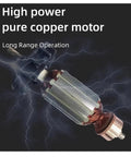 Powerful 1380W Magnetic Drill Press With Adjustable Speed And Self Lube Gearbox Pure Copper Motor high power motor image