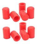 Durable Silicone Intake Vacuum Hose Cap Kit 16mm Inner Diameter Universal Car End Plugs For Engine Vent And Oil Lines Red 10 Pack