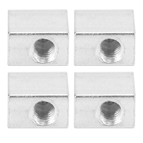 Precision Robotic Corner Gussets 4 Pack 11X8.5X6MM silver alloy internal brackets for automation machines.