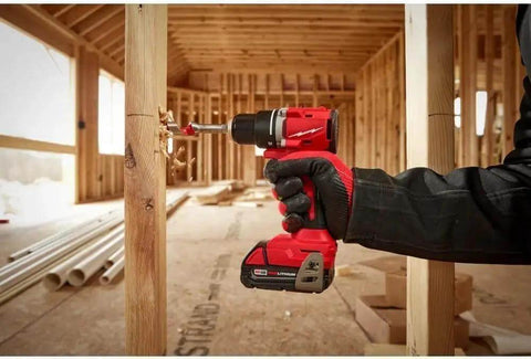Compact 2-Tool Combo Kit with Brushless Impact Driver and Wrench Boss Gear for Demanding Jobs Epic Shop Essential M18 Cordless System High Torque Performance Reliable Power Tools for Pros Who Want Results on the Go Fast, drilling into wood.