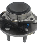 Front Wheel Hub And Bearing Assembly With ABS For Chevy Silverado 1500 1999 2006 2WD 4X4 Six Lug Drop In Replacement